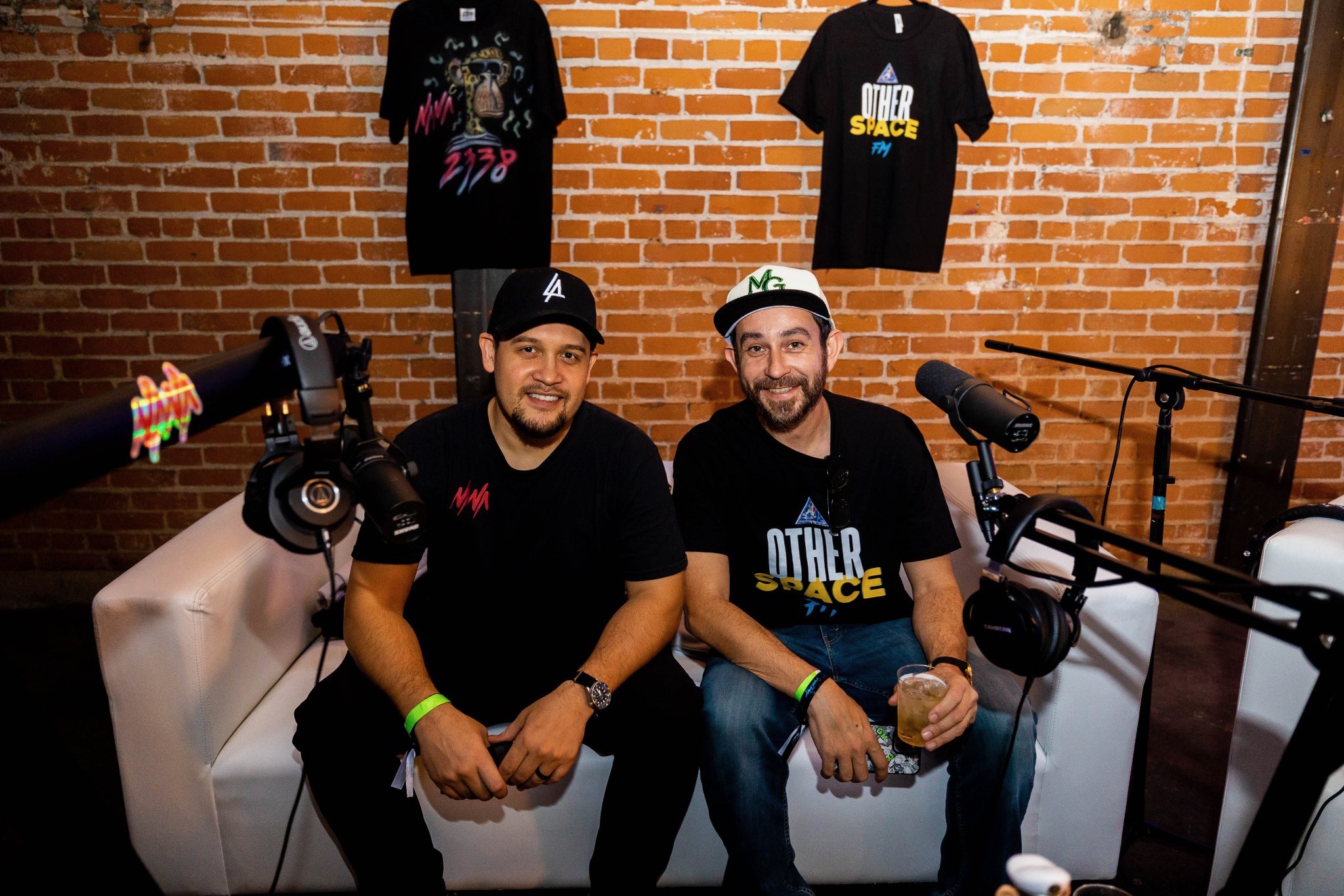 live podcast at other block · host